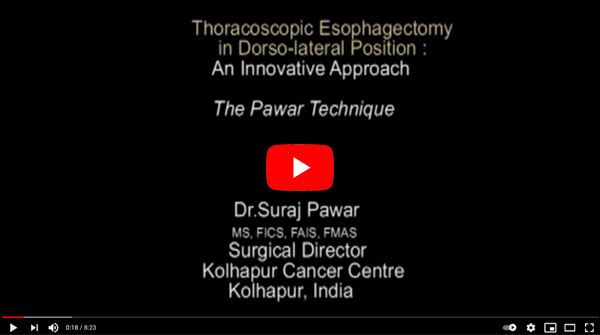 Pawar Technique by Dr. Suraj Pawar (Founder of Kolhapur Cancer Centre)