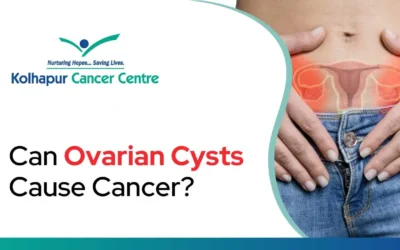 Can ovarian cysts cause cancer?